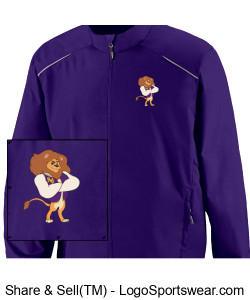 PWU LION Windbreaker Design Zoom